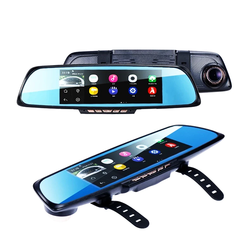 

GUBANG 6.86" HD 1080P Car DVR Dash Video Recorder Dual Lens +GPS Navigator+Rearview Cam