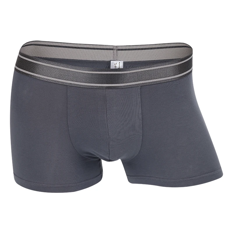 

Haodahaoda Male Panties Cotton Men's Underwear Boxers Breathable Man Boxer Solid Underpants Comfortable Brand Shorts