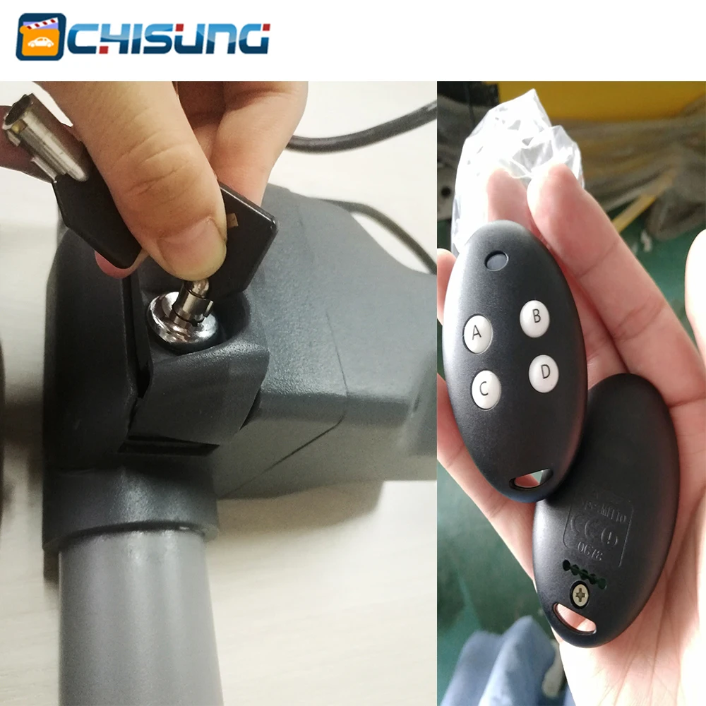 US $211.50 Electric Gates Double Open The Door Gate Motor Swing Gate Opener Automatic Could Set Up The Delay Opening And And Closing
