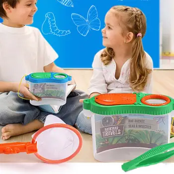 

Early Childhood Education Experimental Research Plastic Tool Box To Catch Insect Feeding Observation Box Brain Game For Children