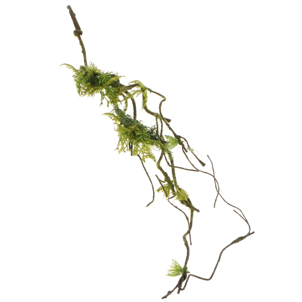 Artificial Hanging Fern Leaf Green Vine Plants Panel Garland Wall Hanging Decoration Wreath for Home Party Favor Wall Decor