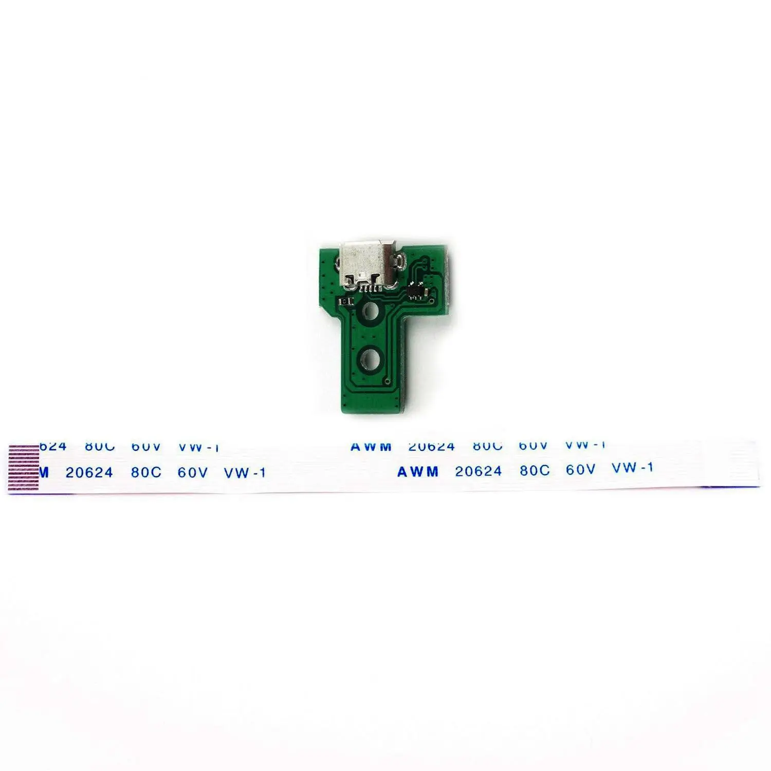 

USB Charging Port Socket Board Controller JDS-030+12 Pin Cable for Sony PS4 A227