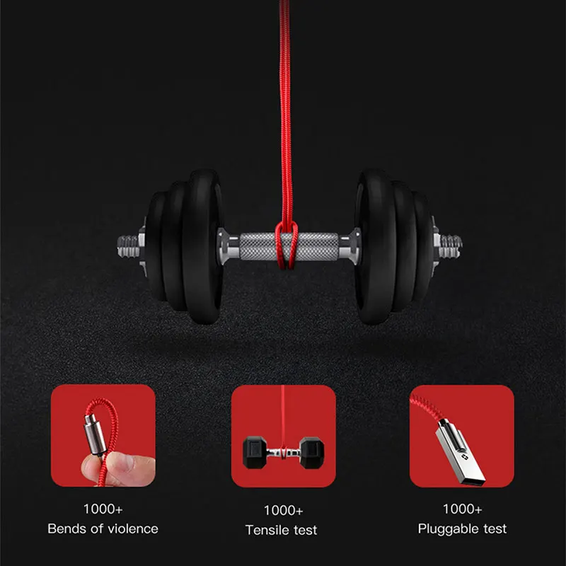 TOTU الزنك سبائك USB نوع C كابل لسامسونج S10 S9 S8 Xiaomi Redmi سريع شحن USB-C شاحن الهاتف المحمول USBC نوع-C كابل