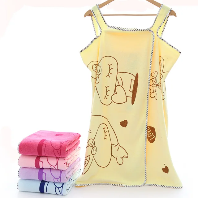 Nuovo In Modo Rapido assorbente carino parte superiore del tubo telo da bagno. V Nuovo In Modo Rapido assorbente carino parte superiore del tubo telo da bagno. V
