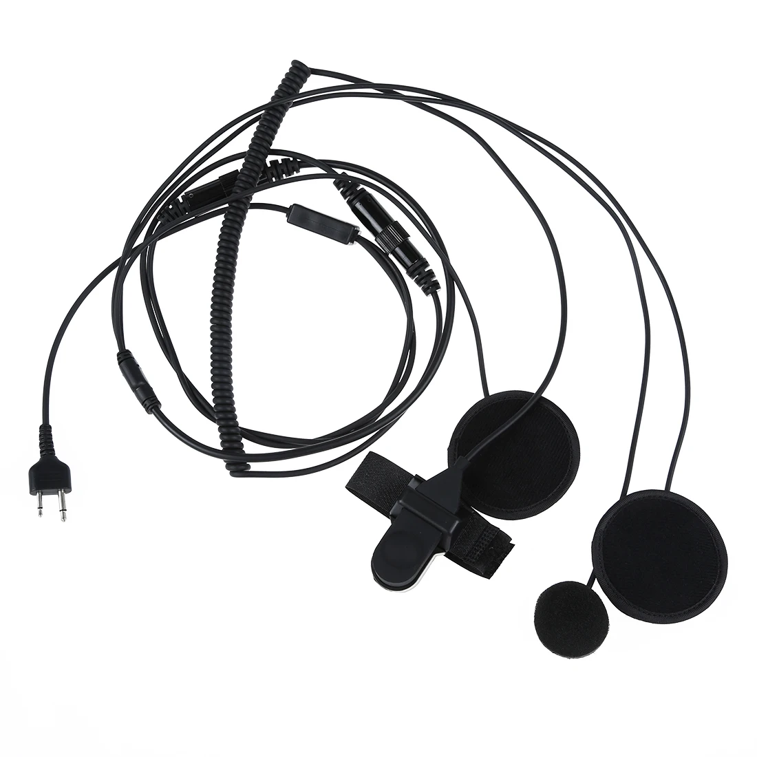 2 pin two way radios Full face motorcycle moto bike helmet headset