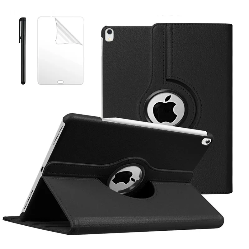 

360 Roating PU Leather case for iPad Pro 12.9 2018 Premium PU Leather Slim Stand Cover for iPad Pro 12.9 3rd Gen case