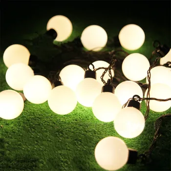

Noverty 4CM Ball Led String Fairy Light 5M 20leds Fairy Garland Christmas String Light 220V Outdoor Garden Lighting Garland
