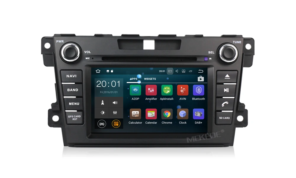 Cheap RK3188 Quad core android8.1 car dvd player headrest for Mazda CX7 CX-7 CX 7 2006-2012 car gps navigation audio video WIFI BT 13