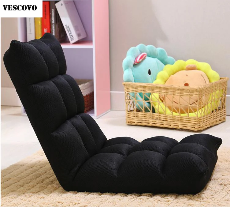 

VESCOVO The new chair tatami floor cushions home decor small foldable sofa beanbag