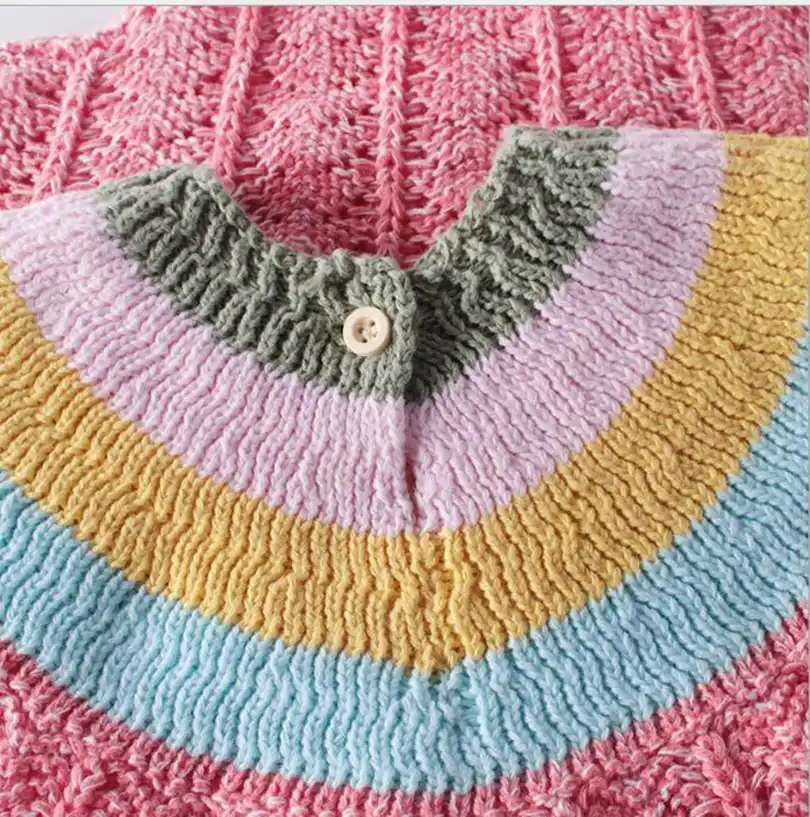 new born baby woolen dress