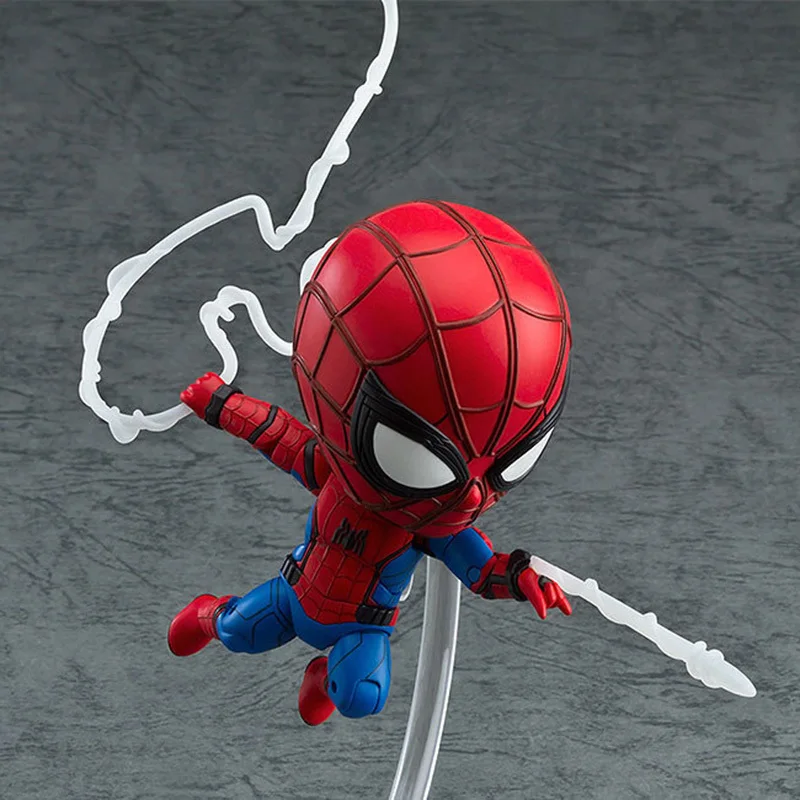 Spider Man Homecoming Action Figure Spiderman Cute Nendoroid 781# Collection Model Toy Doll Gift for Kids (4)