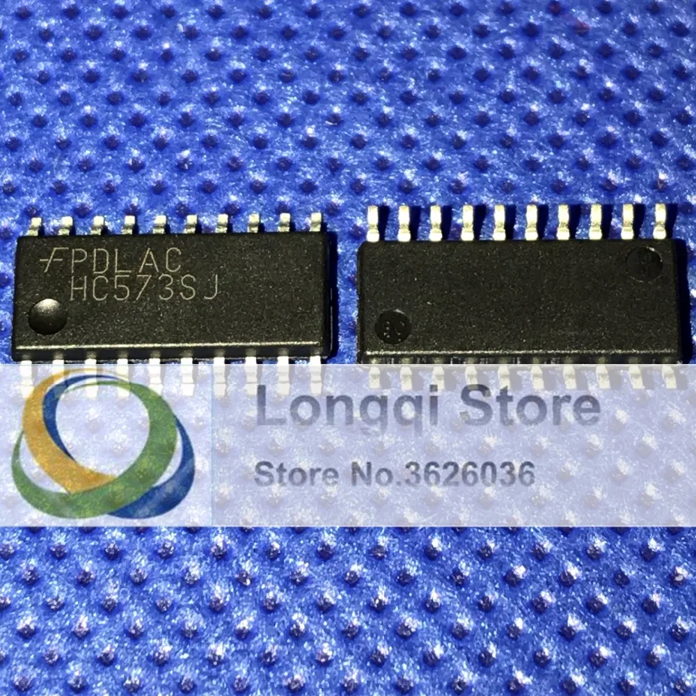 10 шт MM74HC573SJ MM74HC573 HC573SJ SOP-20 3-STATE Octal D-тип защелка OCTAL D 3 состояние 20-sop | Электроника