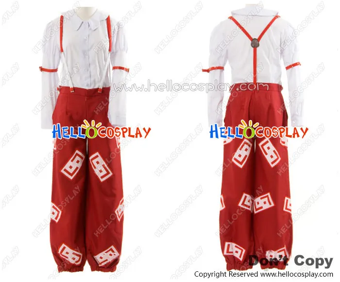 

Костюм Huziwara No Mokou для косплея ночного видения Touhou Project H008