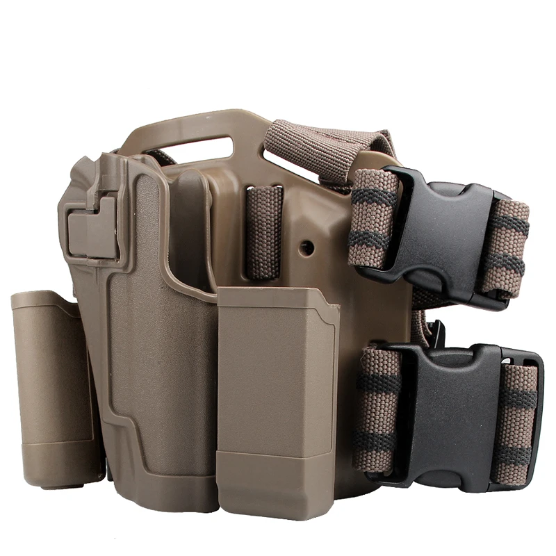 Tactical Right Hand Military Gun Belt Colt 1911 Holster Belt with Paddle For Hunting RL31-0004 (15)