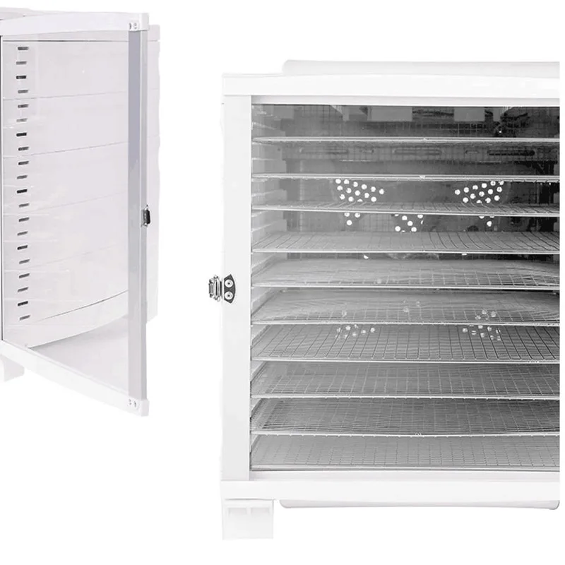 

10 Layers Electric Food Dehydrator 220V Multifunctional Electric Herb Meat Fruit Vegetable Dryer Big Capacity Easy Operation