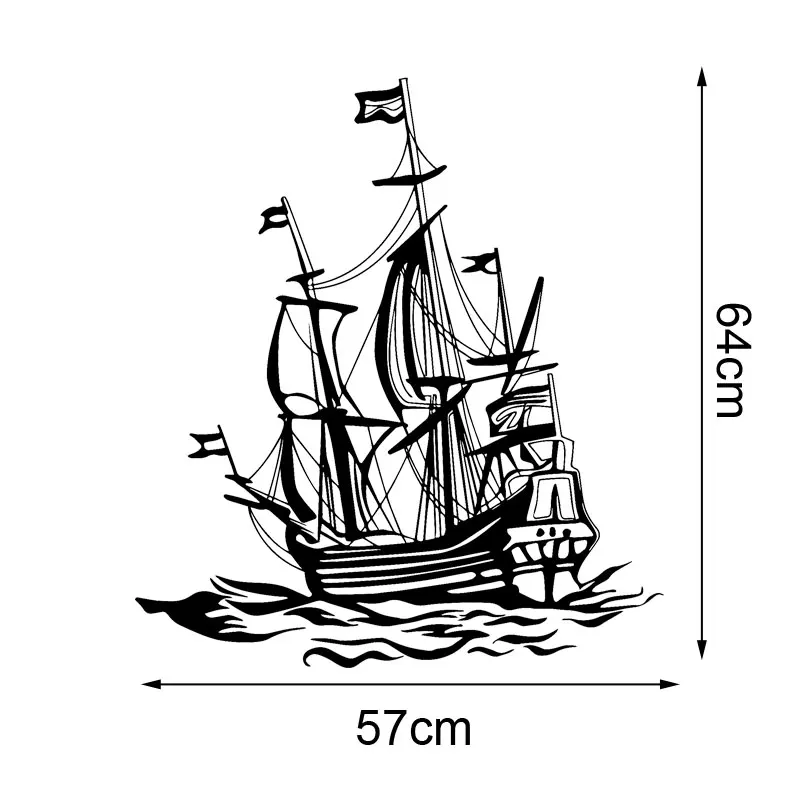 Винтажный морской домашний декор Корабль Парусник Морская Лодка для рыбалки
