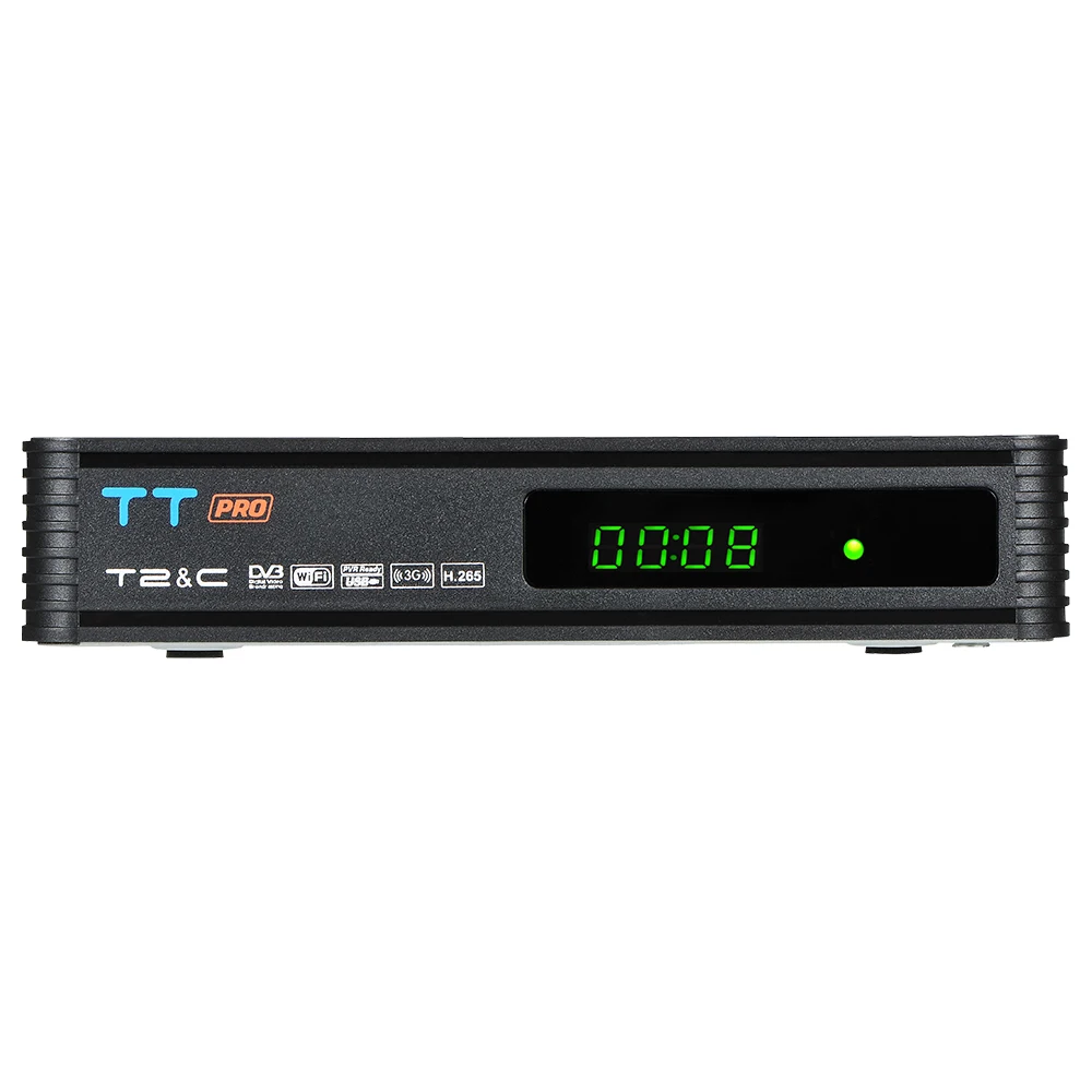  GTMEDIA TT Pro DVB-T2 DVB-C Combo Satellite Receiver Support FULL HD 1080P+1 Year CCCAM for Spain C