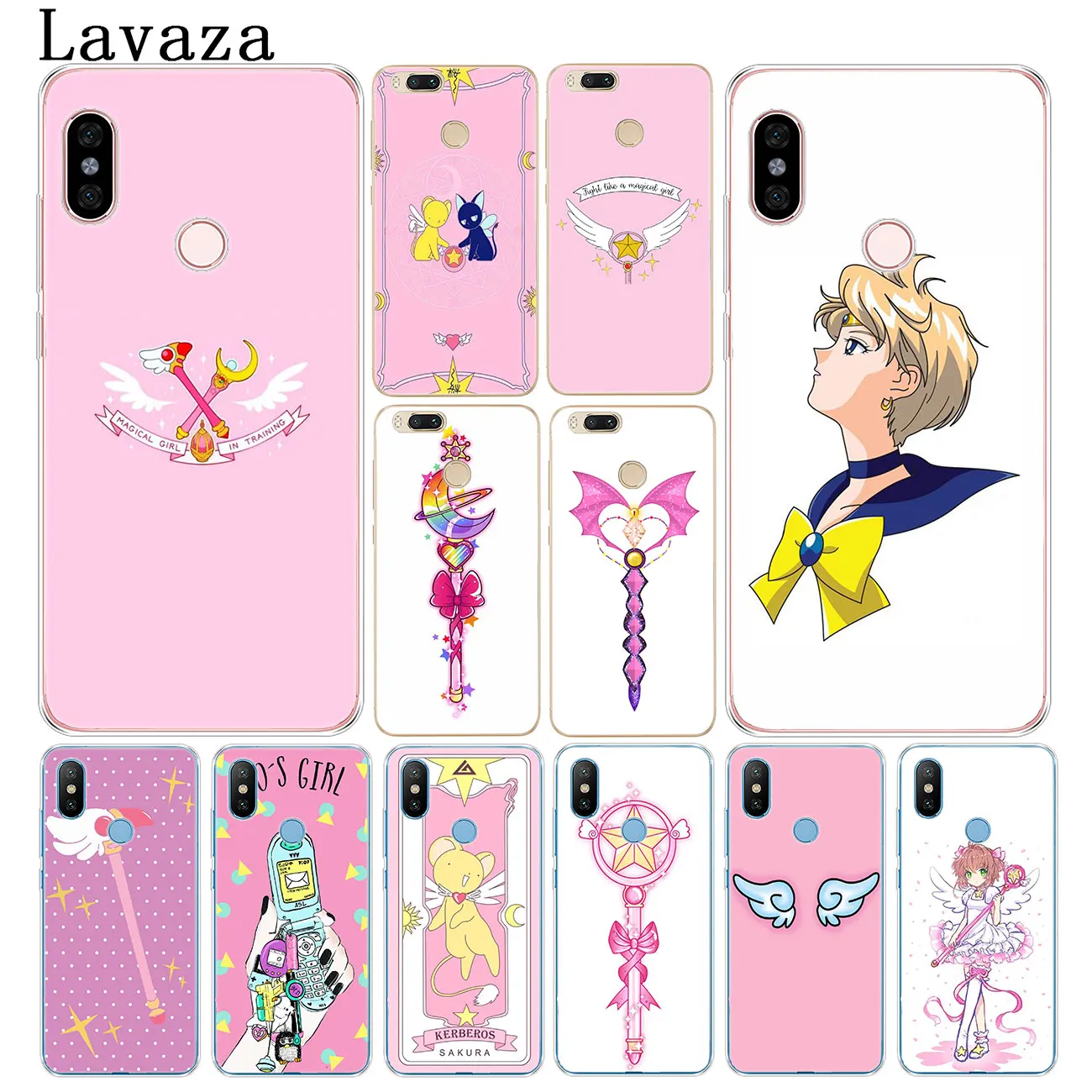 

Lavaza Sailor Moon Cartoon Hard Phone Case for Xiaomi Redmi 4A S2 6A Note 7 5 Plus 4 4X 6 Pro 5A Prime Cover
