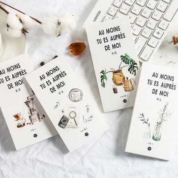 

Coloffice Cute Simple Creative Ideal Pattern Sticky Notes Book Notes Can Be Torn Students Stationery Office School Supplies 1PC