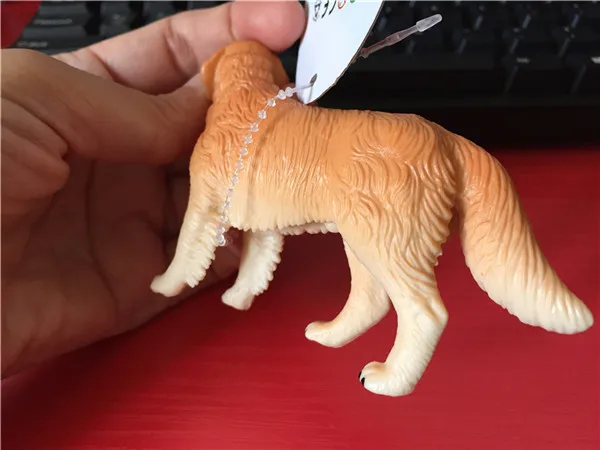 Vivid Lifelike dogs wild animals pvc figure toys - Golden Retriever 3