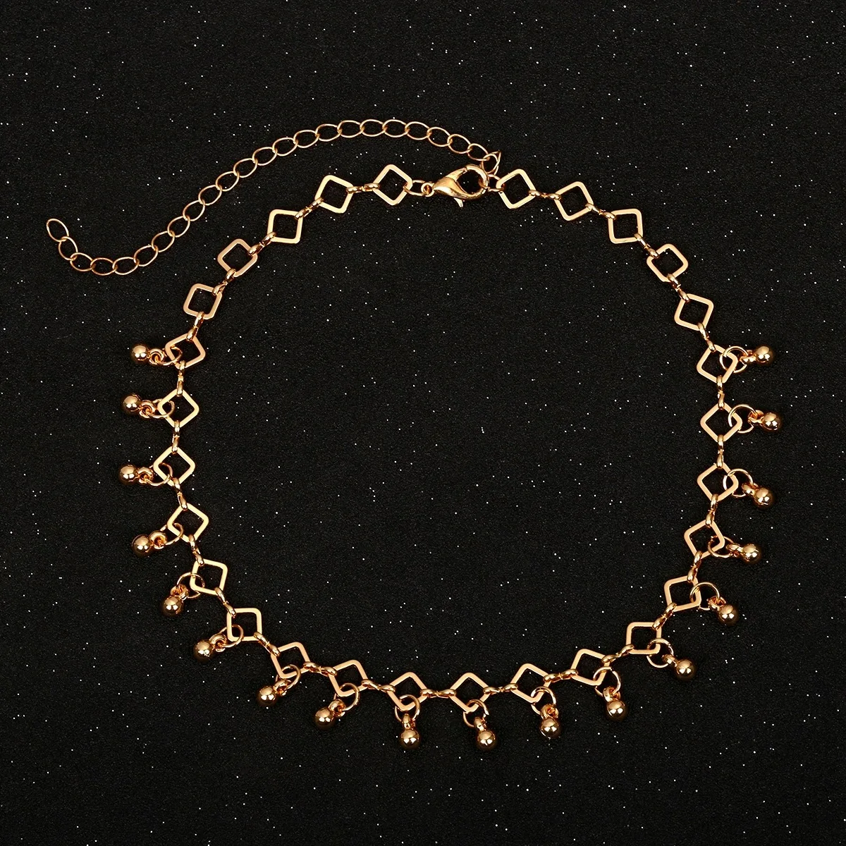 KingDeng, Золотая подвеска «капелька» с кисточками, модные ожерелья для женщин,, массивная Готическая цепочка со льдом, ювелирные изделия в стиле хип-хоп