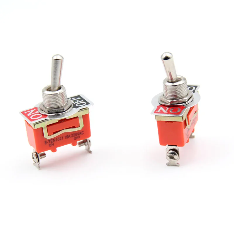 

On/Off 2 Positions 2 Terminal Toggle Switch 250V 1Pcs