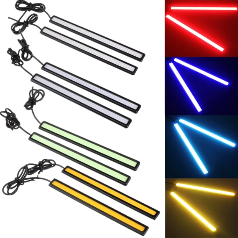 

2PCS LED Car-styling External Lights Car Daytime Running Lights FOR BMW e46 e90 e39 f30 f10 e36 e60 x5 e53 f20 e34 accessories