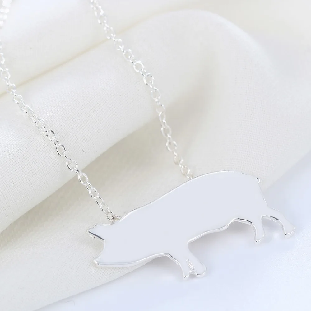 Женское ожерелье с подвеской в виде свиньи|drop necklace|fashion necklacenecklace drop |