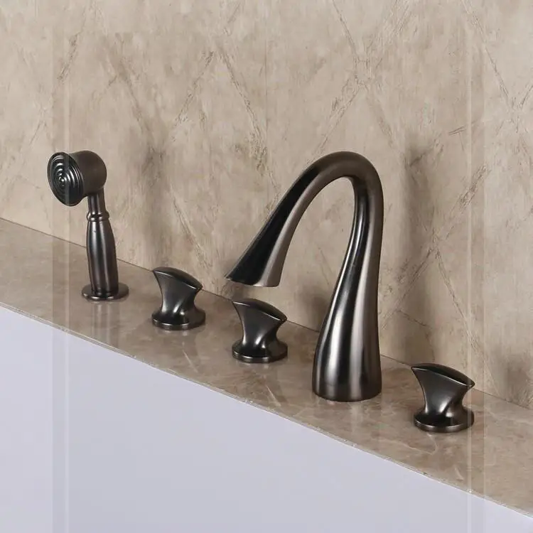 2015 Arrival Luxurious Hotel 5PCS ORB Mixer Tap cozinha