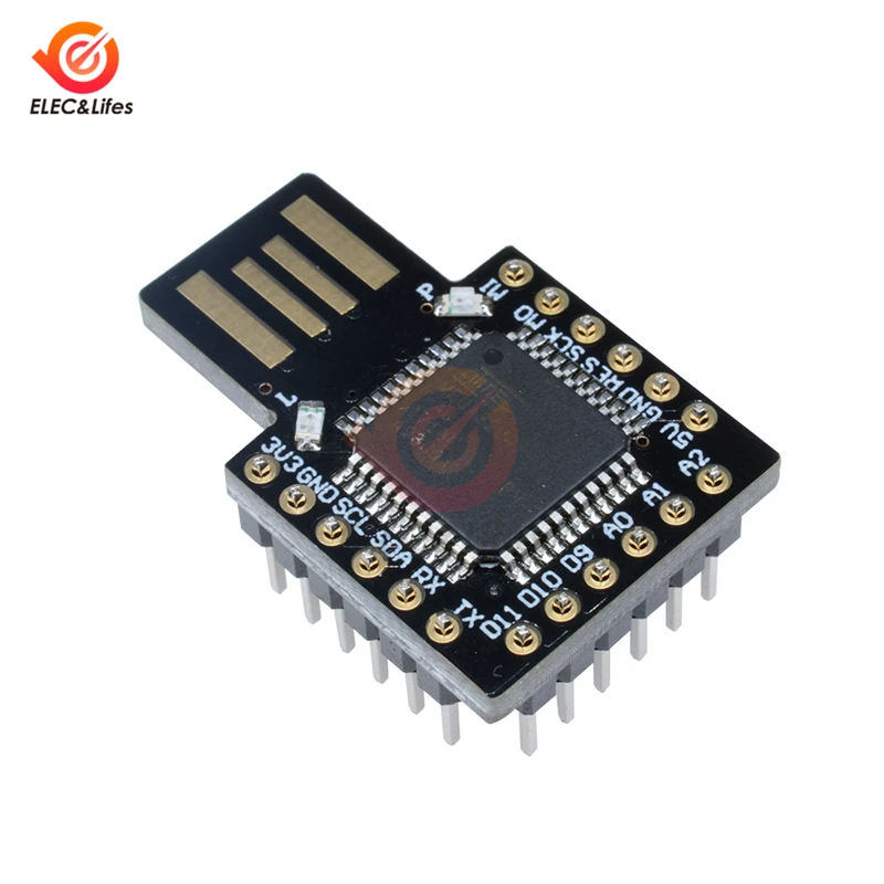 5 в Pro Micro Beetle клавиатура BadUSB DM MICRO плата USB ATMEGA32U4-AU Плата расширения модуль ввода/вывода 10 контактов