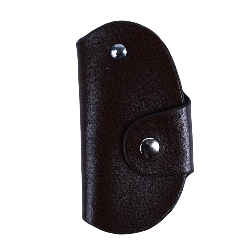 Высококачественный кошелек для ключей из искусственной кожи для женщин и мужчин, чехол для ключей на молнии, сумка для ключей, органайзер для ключей