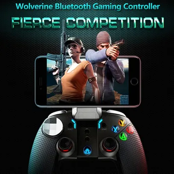 

Gamepad IPEGA PG-9099 Wolverine Bluetooth Gaming Controller Dual Motor Turbo Gamepad For PUBG Controller Game Joystick Handle