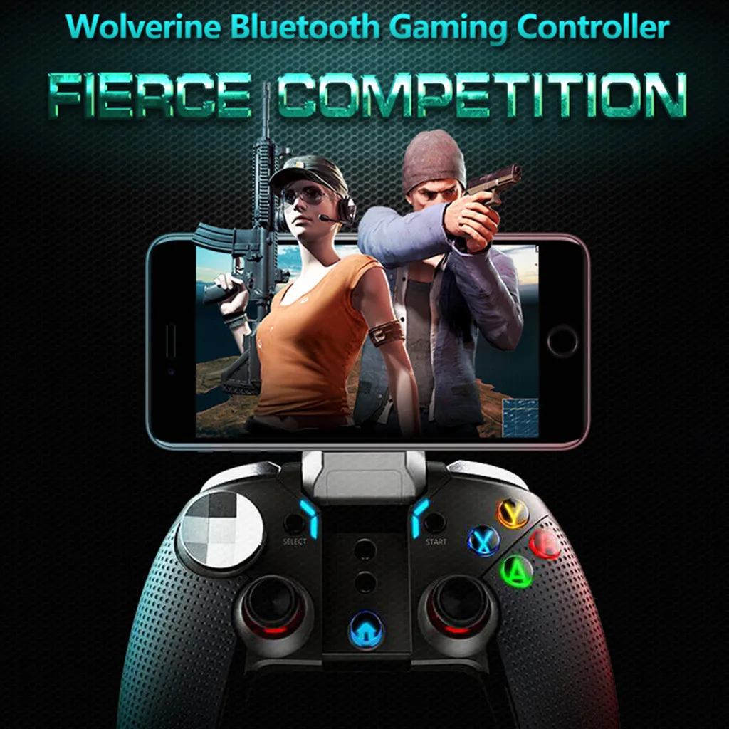 Геймпад IPEGA PG 9099 Wolverine игровой Bluetooth контроллер с двойным мотором турбо геймпад