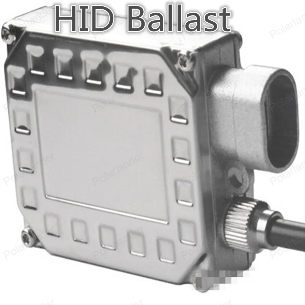 

Polarlander 2pcs Slim HID Ballast  for HID XENON Conversion Kit 35W MINI HID Ballast Electronic Digital Conversion Ballast