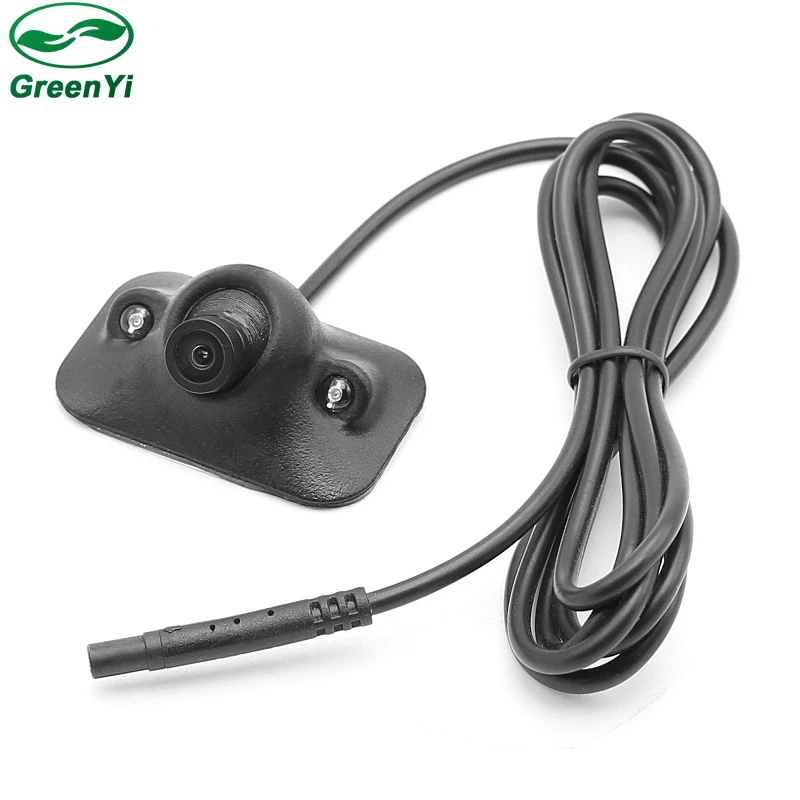 

MiNi 360 Degree Rotation Normal Image HD CCD 2 LED Parking Assistance Camera Front Side View Camera For Car DVD Monitor