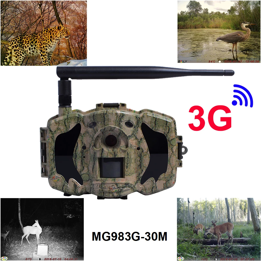 Следовая камера 3g Bolyguard 30MP 1080P GSM фото ловушка поддержка 3g 2G без свечения 940nm светодиодный 100ft обнаружения беспроводной охотничья камера