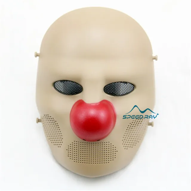 Clown Skull Mask Skull Tactical Masks paintball mask air soft CS Field