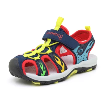 

Bekamil Children Sandals For Boys Kid Shoes Teenager Anti-Slippery Beach Shoes Air cushion Casual Comfortable Wear Resistant
