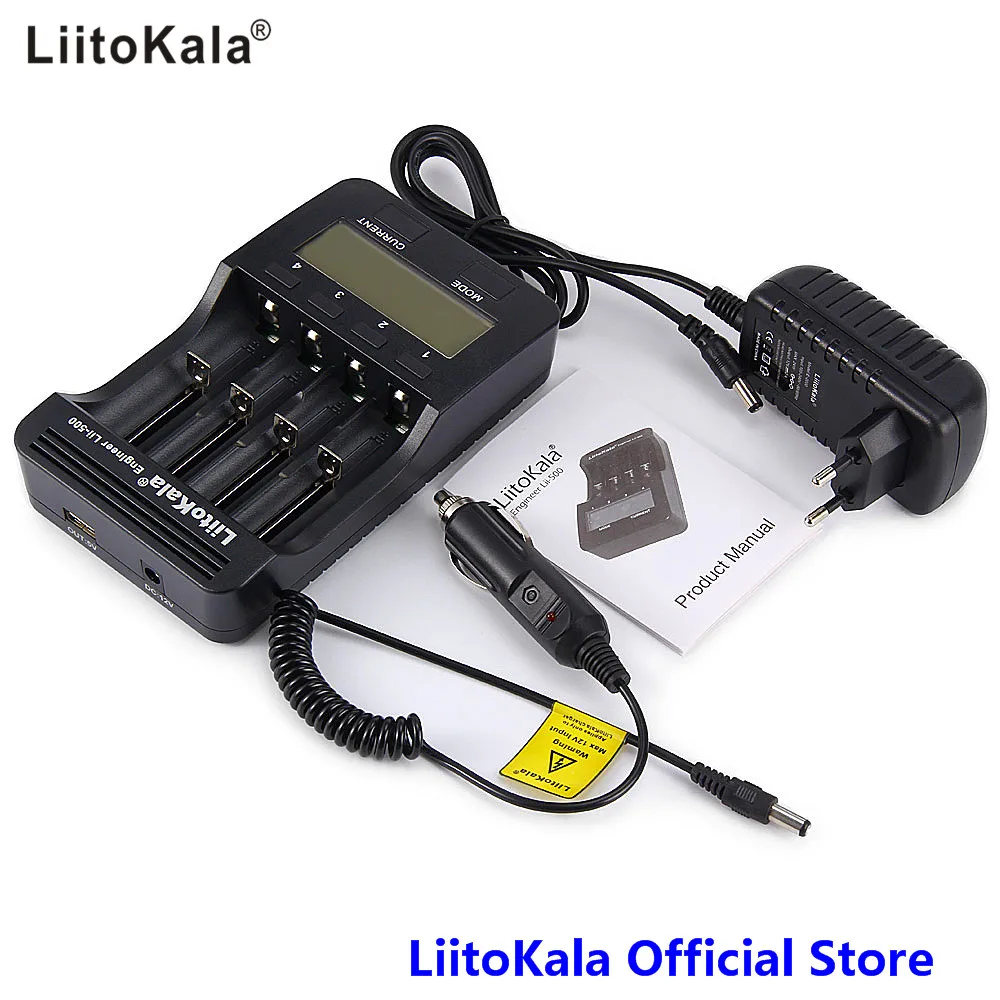 

2018 LiitoKala lii-500 LCD 3.7V 1.2V 18650 26650 16340 14500 10440 18500 Battery Charger ,100% original LiitoKala factory lii500