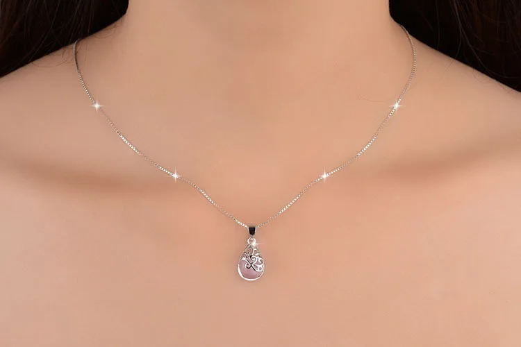 Женское ожерелье из серебра 2017 пробы с опалами лунного света|designer necklace|fashion