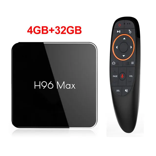 H96 MAX X2 Android 8,1 коробка 4 Гб оперативной памяти 64 Гб ПЗУ Amlogic S905X2 ТВ box 2,4/5,8G Wi-Fi 4 k 1080 P BT4.0 Поддержка IPTV google play h96MAX - Цвет: 4GB 32GB ATV