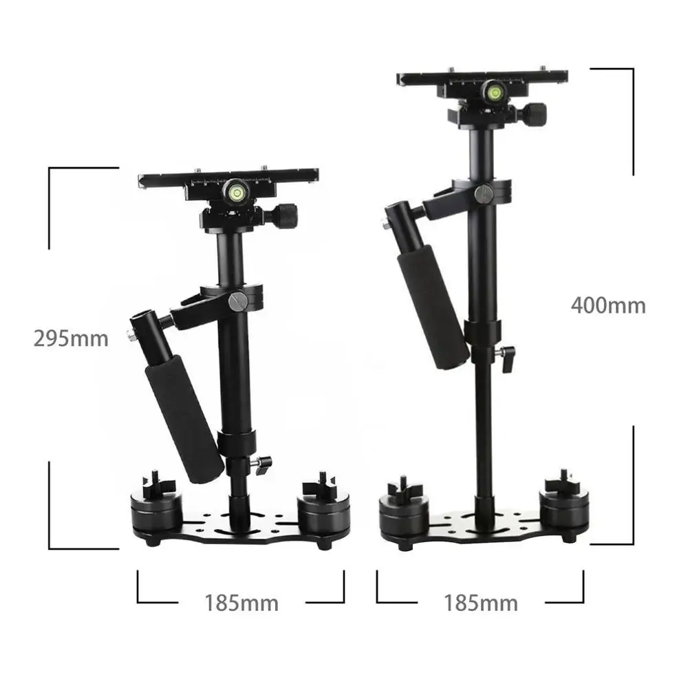 S40 S60 S80 Steadycam масштабируемый Ручной Стабилизатор из углеродного волокна Steadicam для Canon Nikon sony DSLR камеры компактная видеокамера - Цвет: 40mm