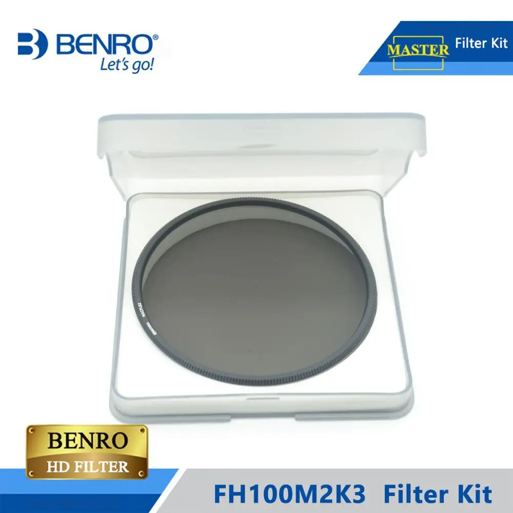 Benro FH100M2K3 100 мм Комплект фильтров системы ND/GND/CPL фильтр удерживает поддержку для более чем 16 мм широкий ангел объектив DHL