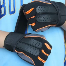 Горячая тактические Спортивные фитнес тяжелая атлетика спортивные перчатки для тренировок фитнес, бодибилдинг, тренировка запястья обертывание спортивные перчатки