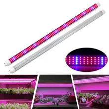 25 шт/лот 0,6 м T8 светодиодный трубчатый световая балка для выращивания растений полный спектр Fitolampy лампа для комнатных растений парниковый эффект; Выращивание растений без почвы цветение роста