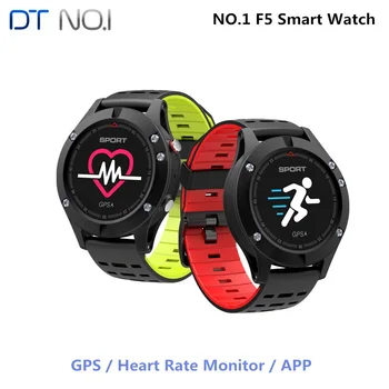 

NO.1 F5 Smart Watch IP67 Heart Rate Monitor GPS Multi-Sport Mode OLED Altimeter Bluetooth Fitness Tracker Android iOS waterproof
