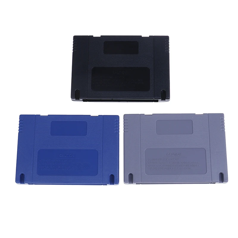 

1Pcs Blue/Black/Gray For SFC Japanese/European version shell For nintend SNES game card case