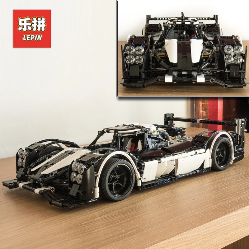 

2018 New Lepin 23018 2207Pcs Technic Figure MOC 5530 Hybrid Super Racing Car Set Model Building Kits Blocks Bricks Boy Toys Gift