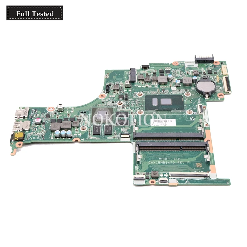 NOKOTION 830602-601 830602-001 DAX1BDMB6F0 для HP Pavilion 15T-AB100 15-AB материнская плата ноутбука SR2EY i5-6200U 940M