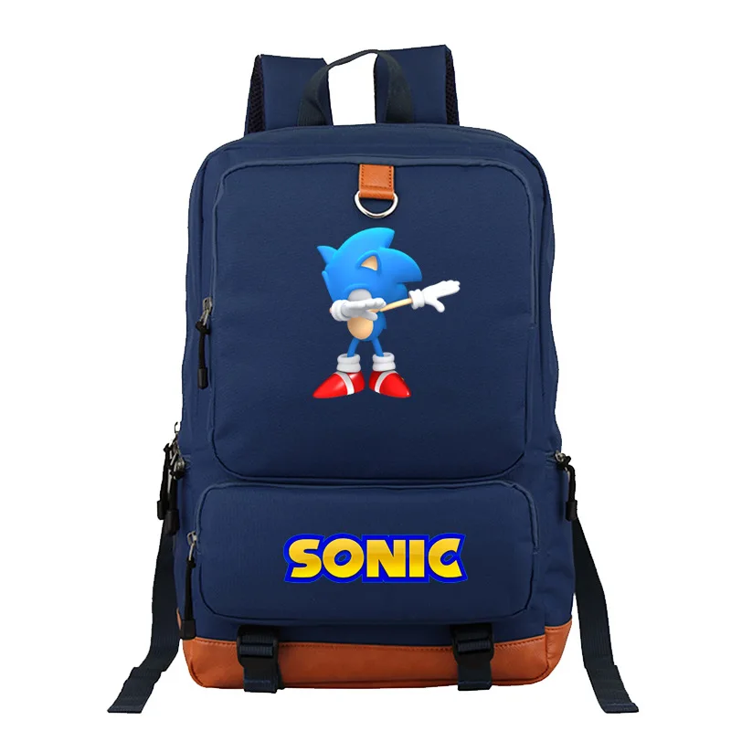 23 Прохладный Sonic зубная щётка рюкзак для учеников, мальчиков и девочек сумки модные Повседневное высокое качество туристический рюкзак человек Для женщин повседневная школьная сумка - Цвет: 23